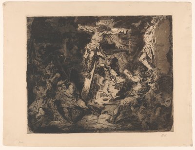 Kristus på korset av Barbara Elisabeth van Houten (signed by artist)