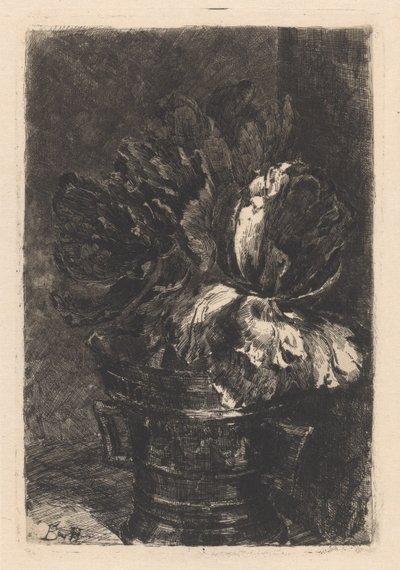 Tulpaner i kopparmortel av Barbara Elisabeth van Houten