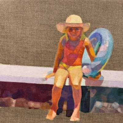 Innan solen försvinner, 2021 av Barbara Hoogeweegen