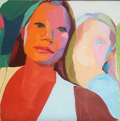 "Digital Burn 4", 2019 av Barbara Hoogeweegen