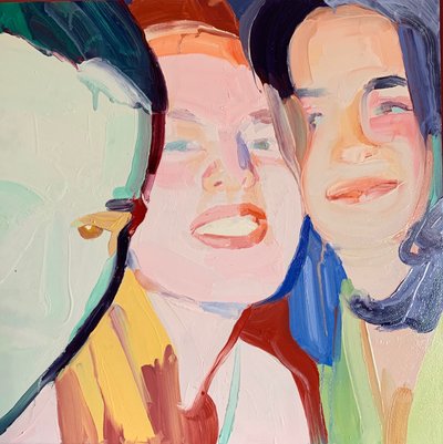 "Digital Burn 7" 2019 av Barbara Hoogeweegen