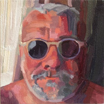 "Face 32", 2012 av Barbara Hoogeweegen
