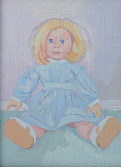 "Inevitable - American Doll", 2014 av Barbara Hoogeweegen