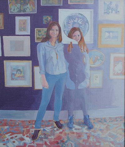 "Oundvikligt - Annika", 2014 av Barbara Hoogeweegen