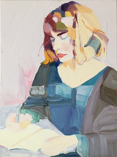 "Tyst", 2017 av Barbara Hoogeweegen