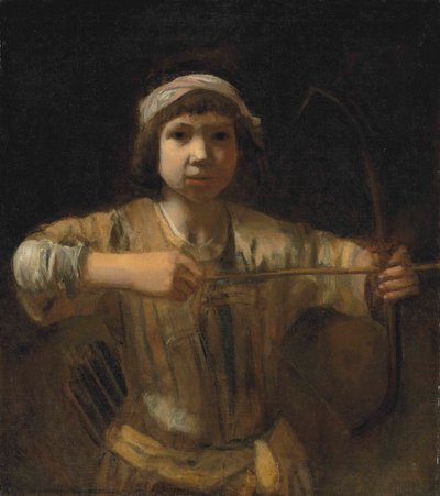 Ishmael med pil och båge av Barent Fabritius