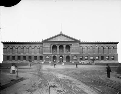 Art Institute of Chicago, Chicago, Illinois, USA, ca 1892 (s/v foto) av Barnes and Crosby