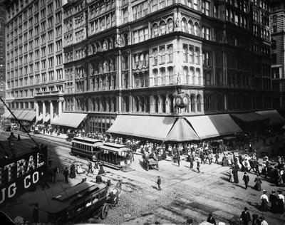 Marshall Field & Company, Chicago, Illinois, USA, ca 1905 (s/v-foto) av Barnes and Crosby