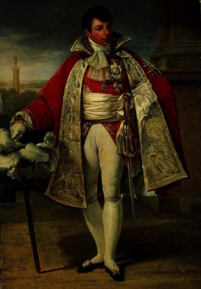 Porträtt av marskalk Geraud Christophe Duroc, hertig av Friuli (1772-1813) av Baron Antoine Jean Gros