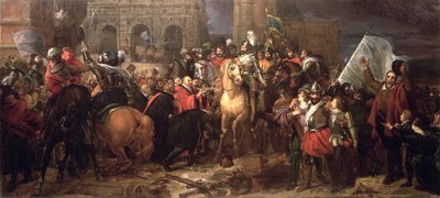 Henri IV:s intåg i Paris, 22 mars 1594 (målad 1817) av Baron François Pascal Simon Gérard