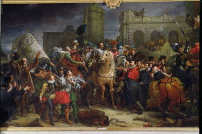 Henri IV:s (1553-1610) intåg i Paris den 22 mars 1594 av Baron François Pascal Simon Gérard