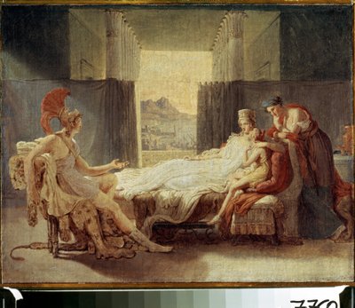 "Aeneas berättar för Dido om katastrofen i Troja" Målning av Pierre Narcisse (Pierre-Narcisse) Guerin (1774-1833) - Olja på duk - Moskva, Pushkin-museet av Baron Pierre Narcisse Guerin