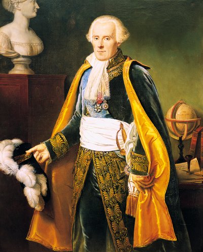 Porträtt av Pierre-Simon Laplace (Beaumont-en-Auge av Baron Pierre Narcisse Guerin