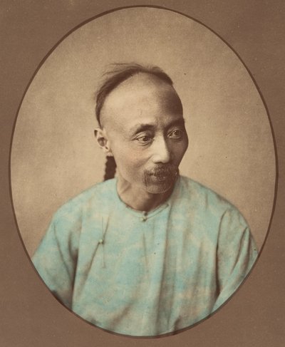 [kinesisk man], 1870-talet. av Baron Raimund von Stillfried