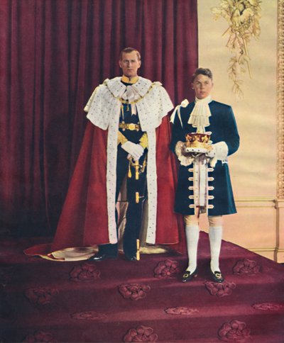 Hertigen av Edinburgh och hans sida, 1953 av Baron Sterling Henry Nahum