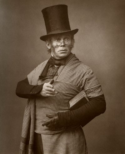 Den brittiske skådespelaren Felix Morris i One Change, 1886. av Barraud