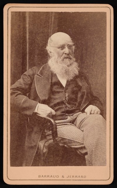 Porträtt av J. H. Silbert, före 1877. av Barraud and Jerrard
