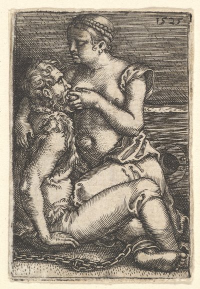Cimon och Pero, mitten av 1600-talet. av Barthel Beham