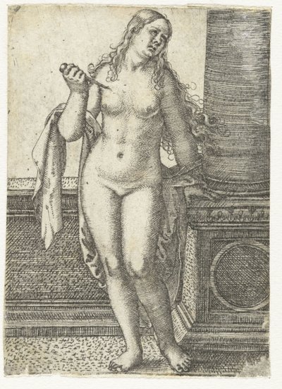 Lucretias död av Barthel Beham