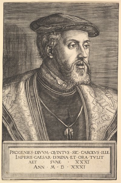 Kejsar Karl V, 1500-talet. av Barthel Beham