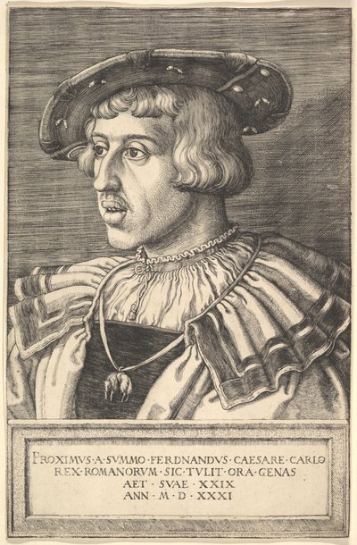 Kejsar Ferdinand I, 1500-talet. av Barthel Beham