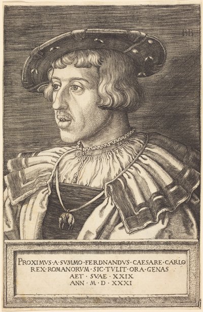 Kung Ferdinand I av Barthel Beham
