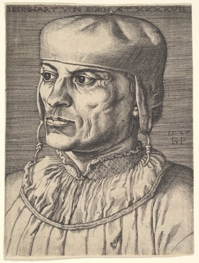 Leonhart von Eck, 1527. av Barthel Beham