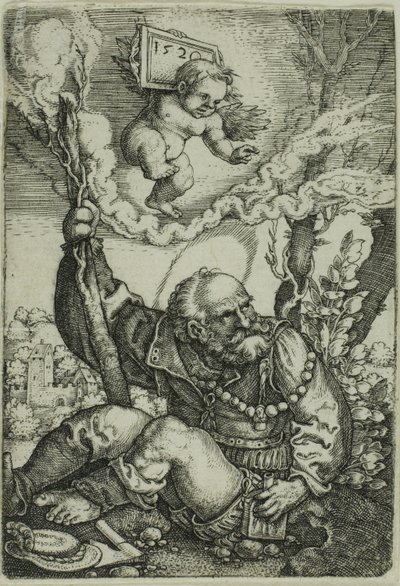 Sankt Christopher av Barthel Beham