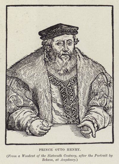 Otto Heinrich, kurfurst Pfalz av Barthel after Beham