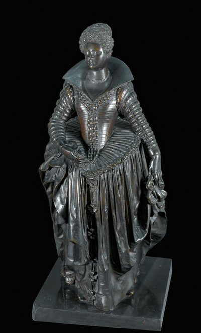 Marie de Medici. Brons ... av Barthelemy Prieur