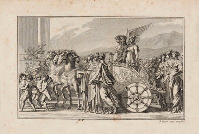 Napoleons triumf, förste konsul, 1801. av Barthélemy Roger