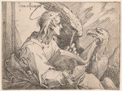 S:t Johannes Evangelisten av Bartholomaeus Spranger