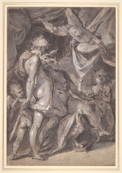 Venus och Merkurius av Bartholomaeus Spranger