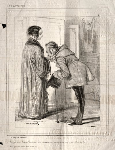Skådespelerskorna: Hej överste! av Bartholomaus Seutter