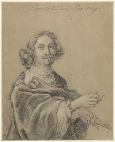 Porträtt av Bartholomew Breenbergh av Bartholomeus Breenbergh (possibly)