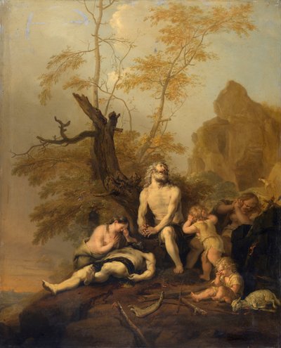 Abels död av Bartholomeus Breenbergh