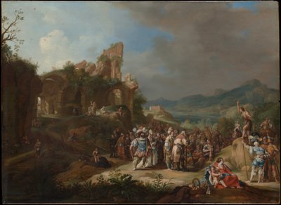 Johannes Döparens predikan av Bartholomeus Breenbergh