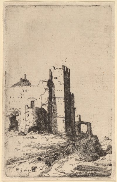 Staden Leoni, nära Frascati av Bartholomeus Breenbergh