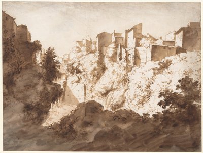Utsikt över Tivoli av Bartholomeus Breenbergh