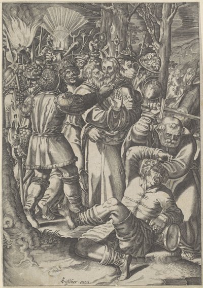 Kristi fångenskap av Bartholomeus Willemsz. Dolendo (possibly)
