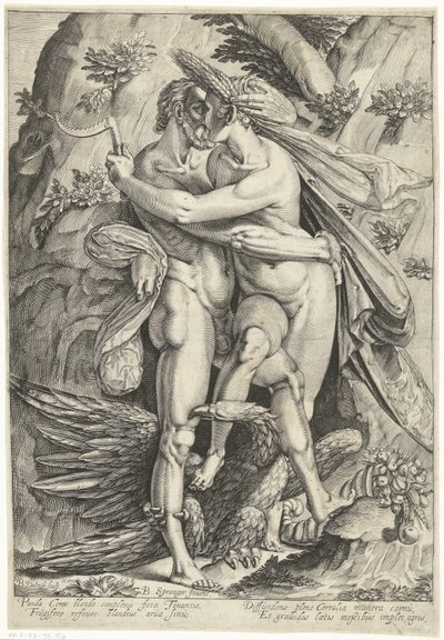 Pluto och Ceres av Bartholomeus Willemsz. Dolendo