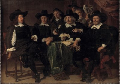 Föreståndarna för armborstskyttarnas gille av Bartholomeus van der Helst