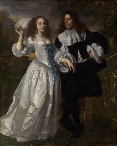 Ungt patricierpar av Bartholomeus van der Helst