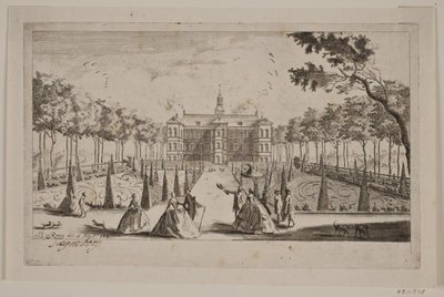 Jægersborgs slott av Bartholomæus Roque