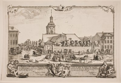 Peterskyrkan, Köpenhamn av Bartholomæus Roque