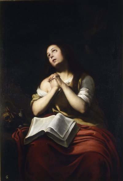 Maria Magdalena botgörare av Bartolomé Esteban Murillo