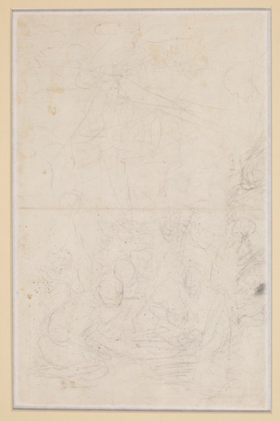 Skiss för födseln av Bartolomé Esteban Murillo