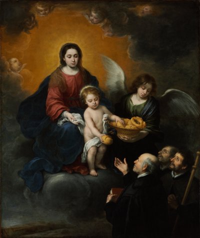 Kristus delar ut bröd av Bartolomé Esteban Murillo