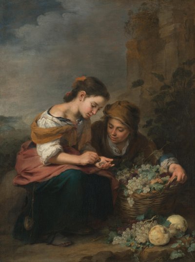 Den lilla fruktförsäljerskan av Bartolomé Esteban Murillo