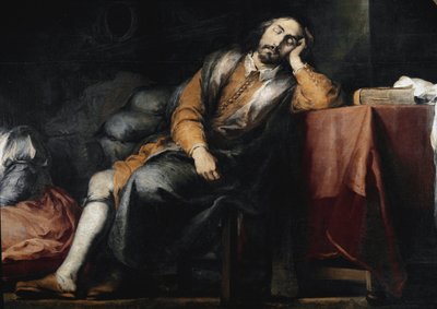 Historien om grundandet av Santa Maria Maggiore i Rom: drömmen om patriciern av Bartolomé Esteban Murillo